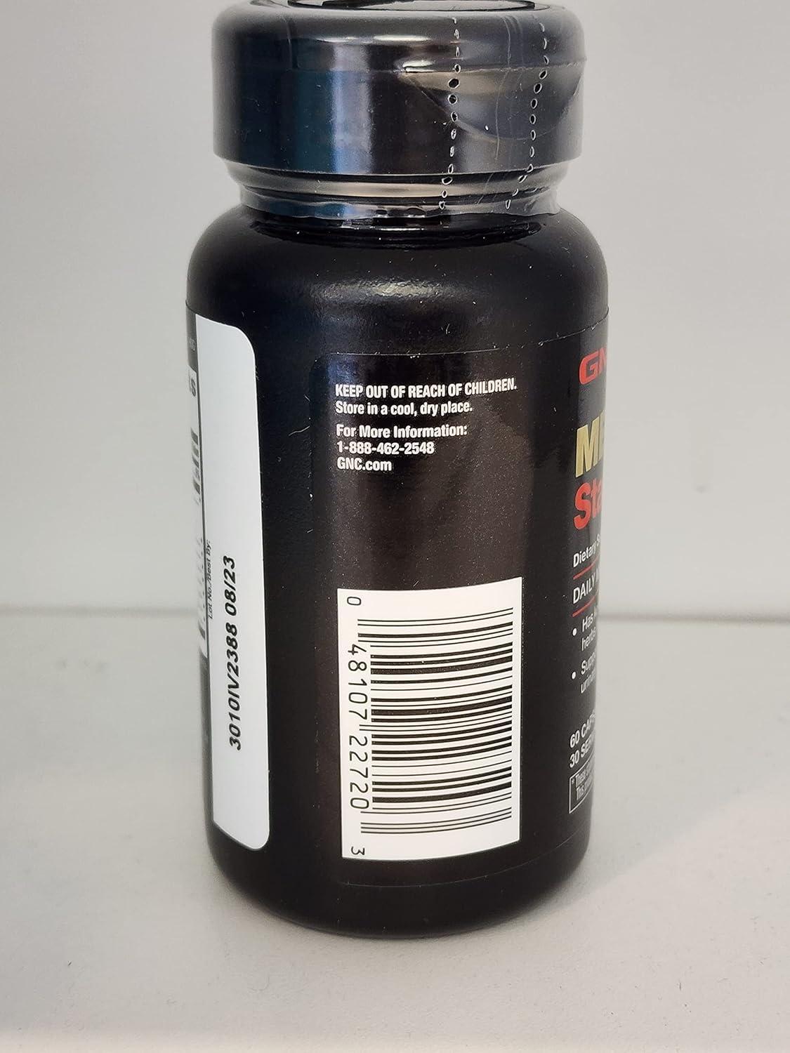 imageGNC Mens Staminol Daily Male Performance Formula Key Nutrients 60 Capsules