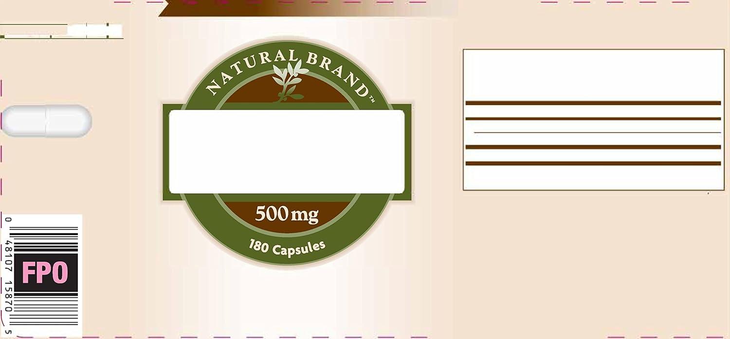 imageGNC Natural Brand Psyllium Seed Husk 500mg Supports Digestive Health 180 Capsules180 Count Pack of 1