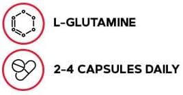 imageGNC Pro Performance LGlutamine 1500mg Amino Acid Supplement Supports Muscle Recovery amp Function Fuels Immune System Plays Key Role in Protein Synthesis Unflavored Gluten Free 180 Capsules90 Count Pack of 1