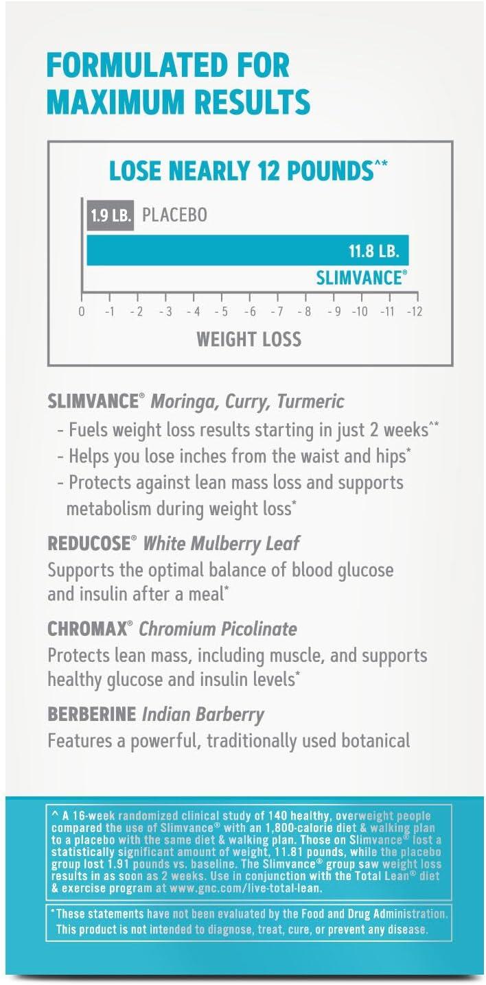 imageGNC Total Lean GlucaTrim 120 Capsules