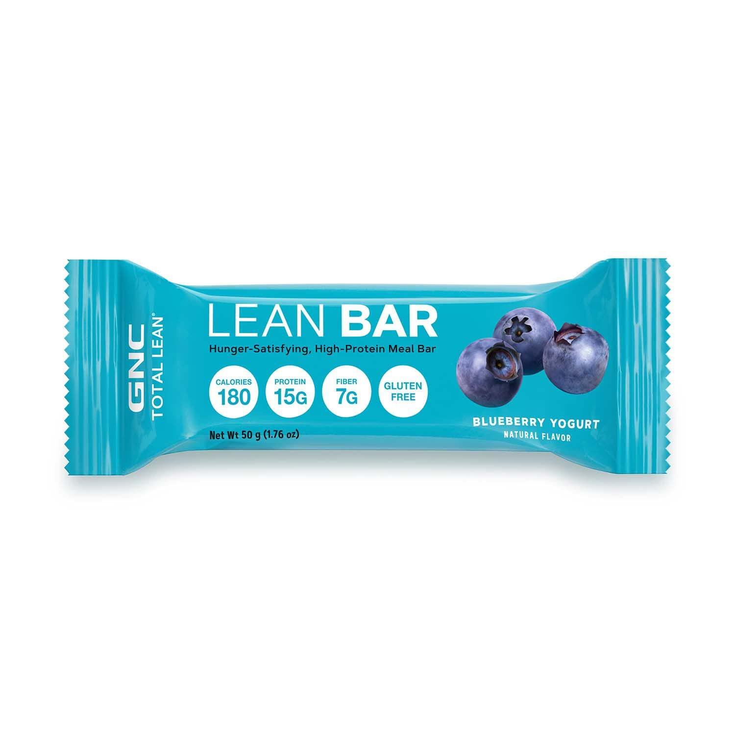 imageGNC Total Lean Layered Lean Bar Hunger Satisfying High Protein Snack Bar Peanut Butter Pie 9 BarsBlueberry Yogurt