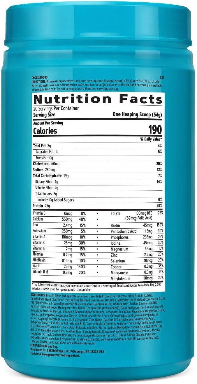 imageGNC Total Lean Lean Shake Slimvance Caffeine Free Vanilla Caramel 20 ServingsVanilla Caramel