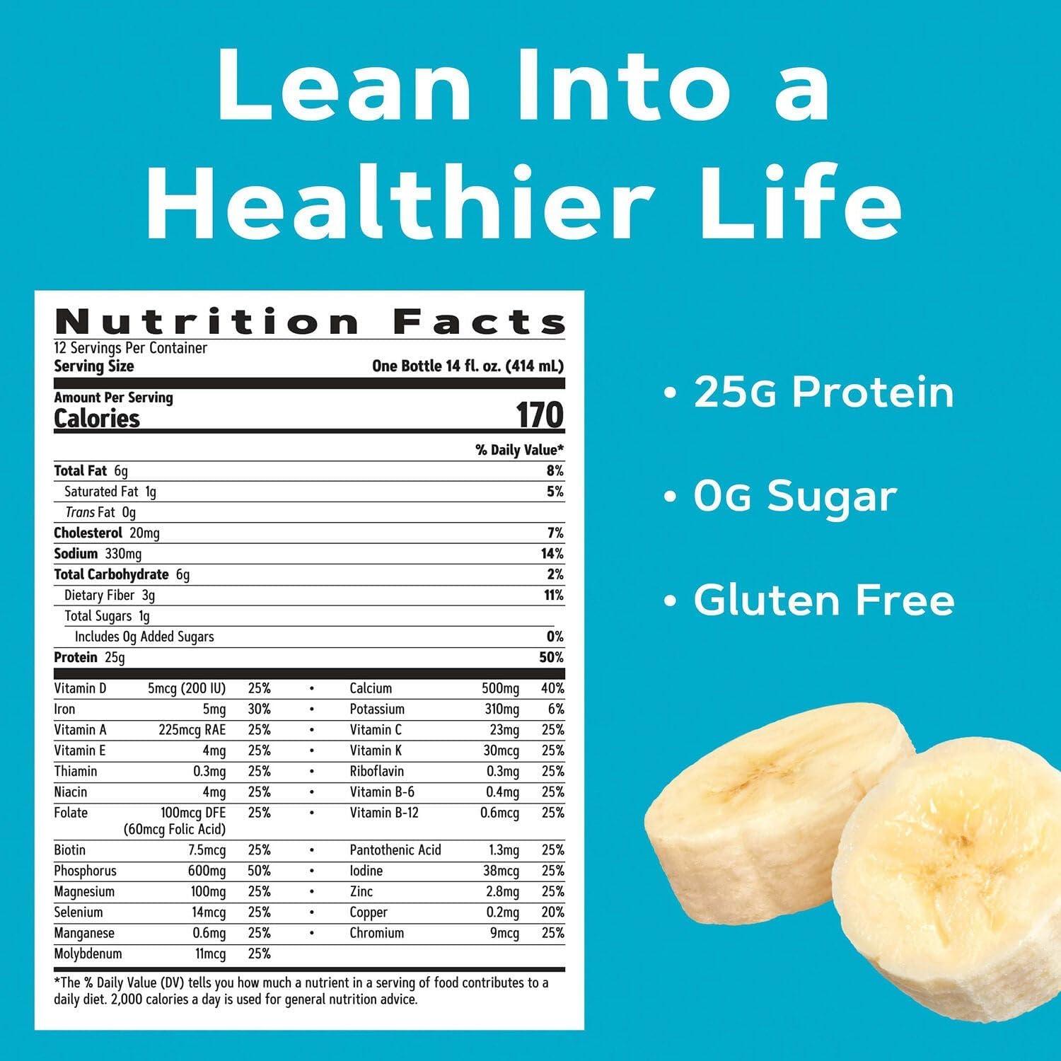 imageGNC Total Lean Lean Shake 25 Chocolate Peanut Butter 16 ServingsBanana