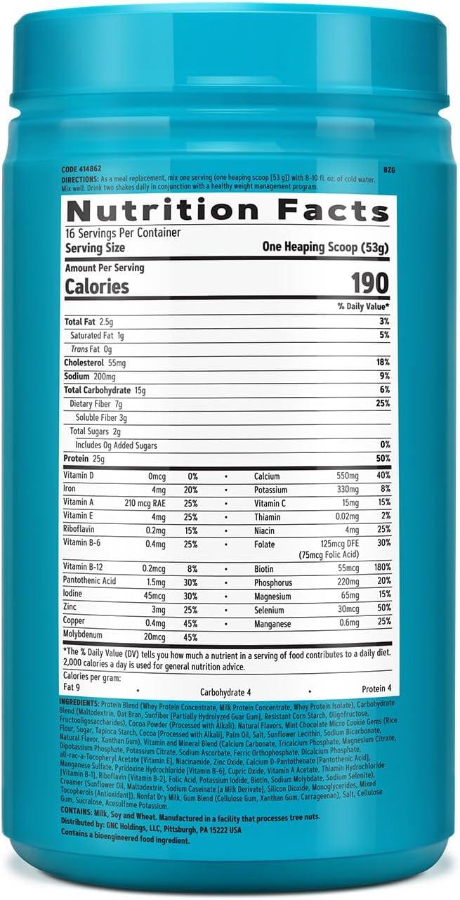 imageGNC Total Lean Lean Shake 25 Chocolate Peanut Butter 16 ServingsChocolate Mint