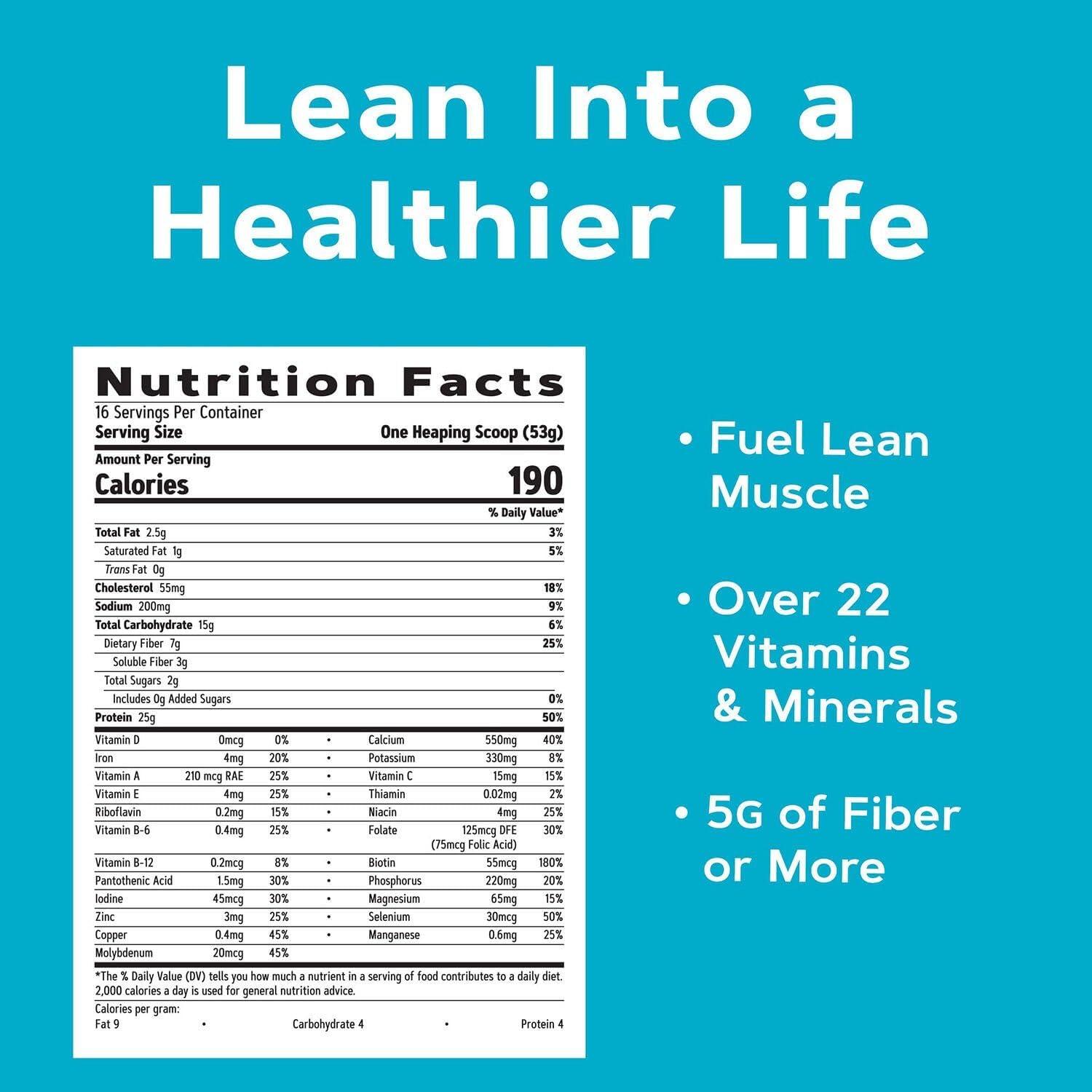 imageGNC Total Lean Lean Shake 25 Chocolate Peanut Butter 16 ServingsChocolate Mint