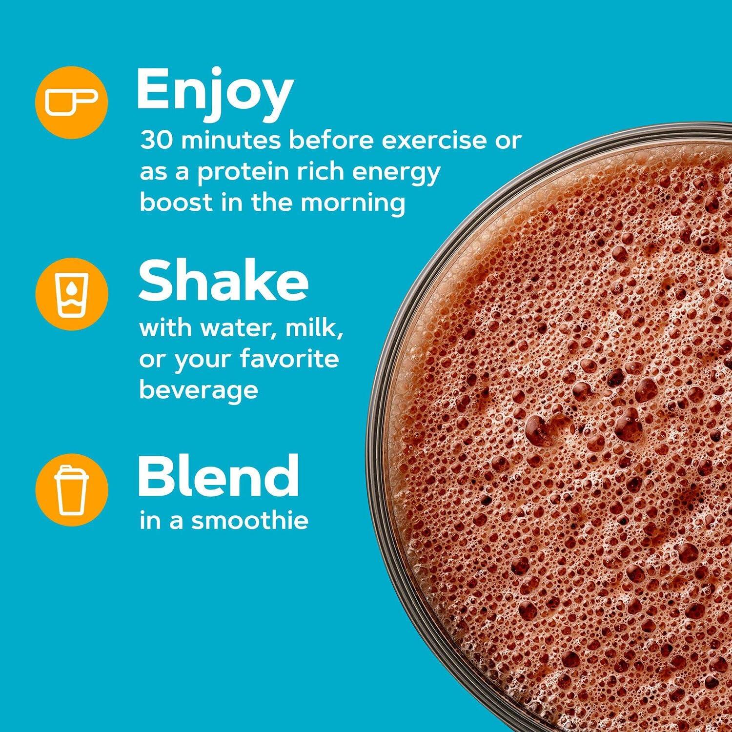 imageGNC Total Lean Lean Shake Burn Chocolate Fudge 16 Servings