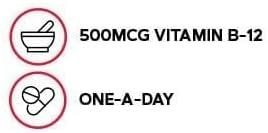 imageGNC Vitamin B12 500mcg Supports Energy Production 100 Tablets