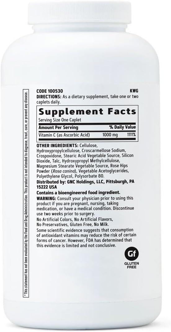 imageGNC Vitamin C 1000 mg500 Count Pack of 1