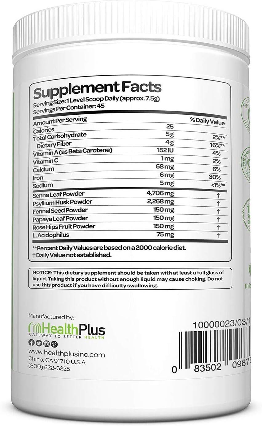 imageHealth Plus Super Colon Cleanse 10Day Cleanse Detox More than 1 Cleanse 12 OuncesUnflavored