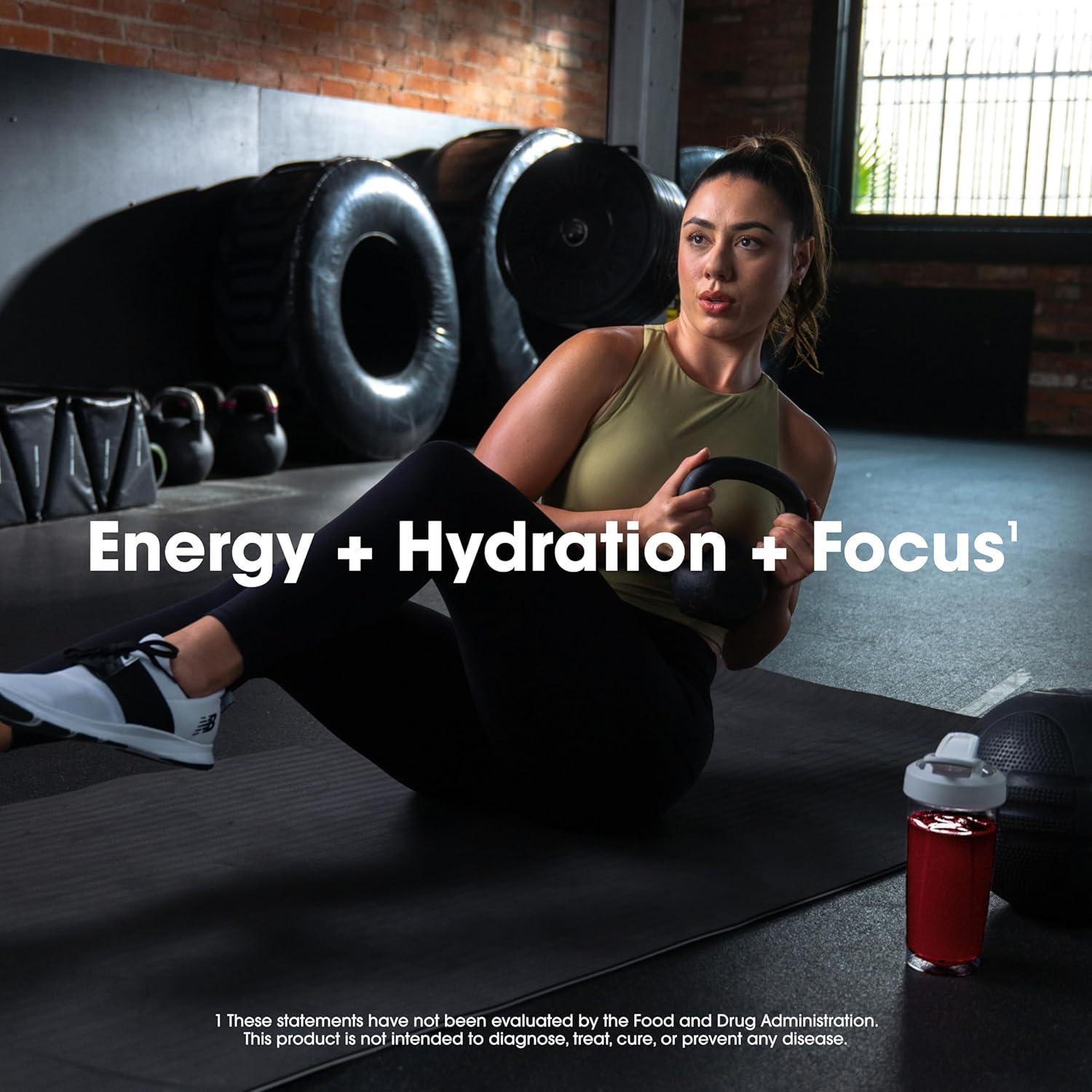 imageOptimum Nutrition Amino Energy Powder Plus Focus with BCAA Electrolytes and Caffeine Pineapple Twist 30 Servings Packaging May VaryFruit Punch