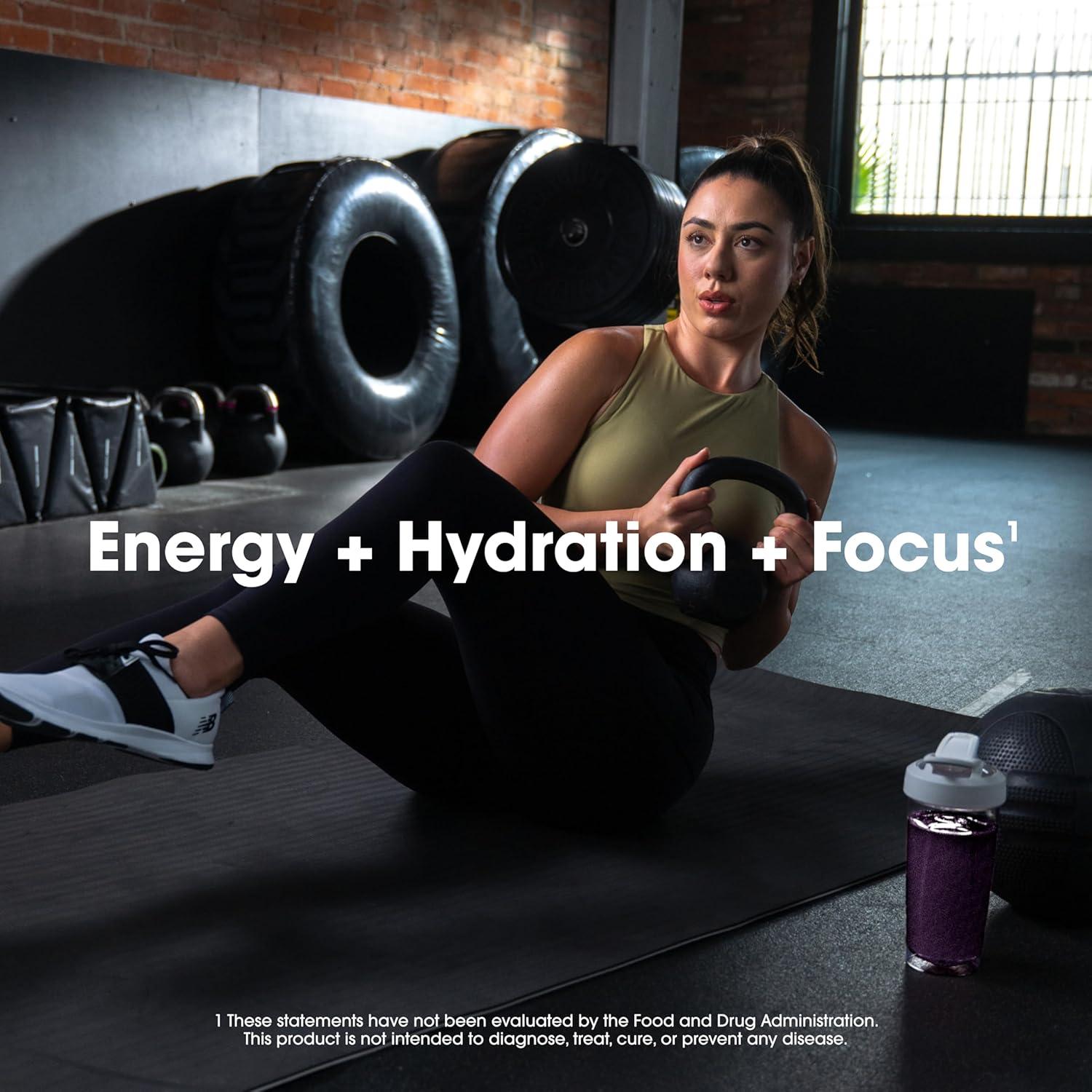imageOptimum Nutrition Amino Energy Powder Plus Focus with BCAA Electrolytes and Caffeine Pineapple Twist 30 Servings Packaging May VaryGrape