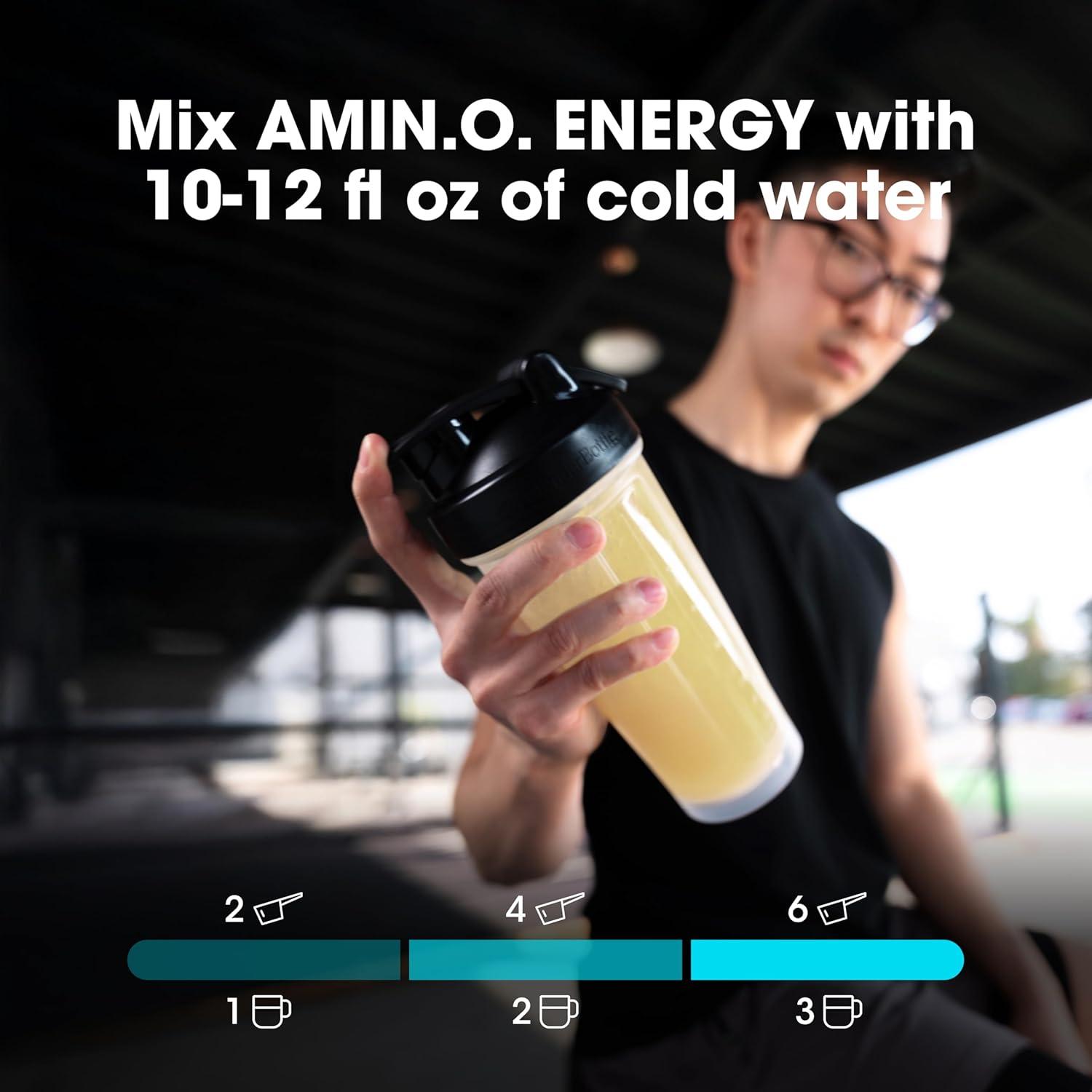 imageOptimum Nutrition Amino Energy Powder Plus Focus with BCAA Electrolytes and Caffeine Pineapple Twist 30 Servings Packaging May VaryLemonade