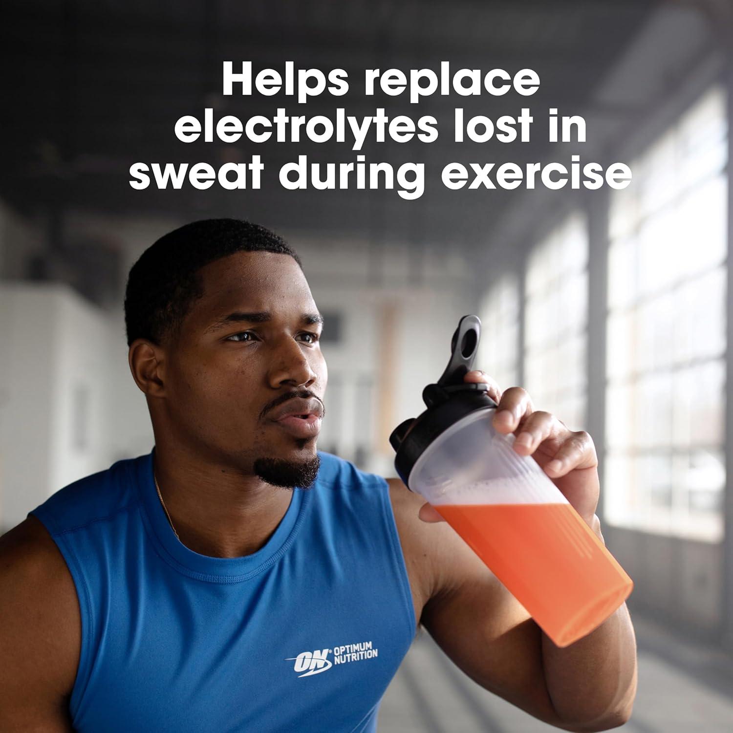imageOptimum Nutrition Amino Energy Powder Plus Focus with BCAA Electrolytes and Caffeine Pineapple Twist 30 Servings Packaging May VaryTangerine Wave