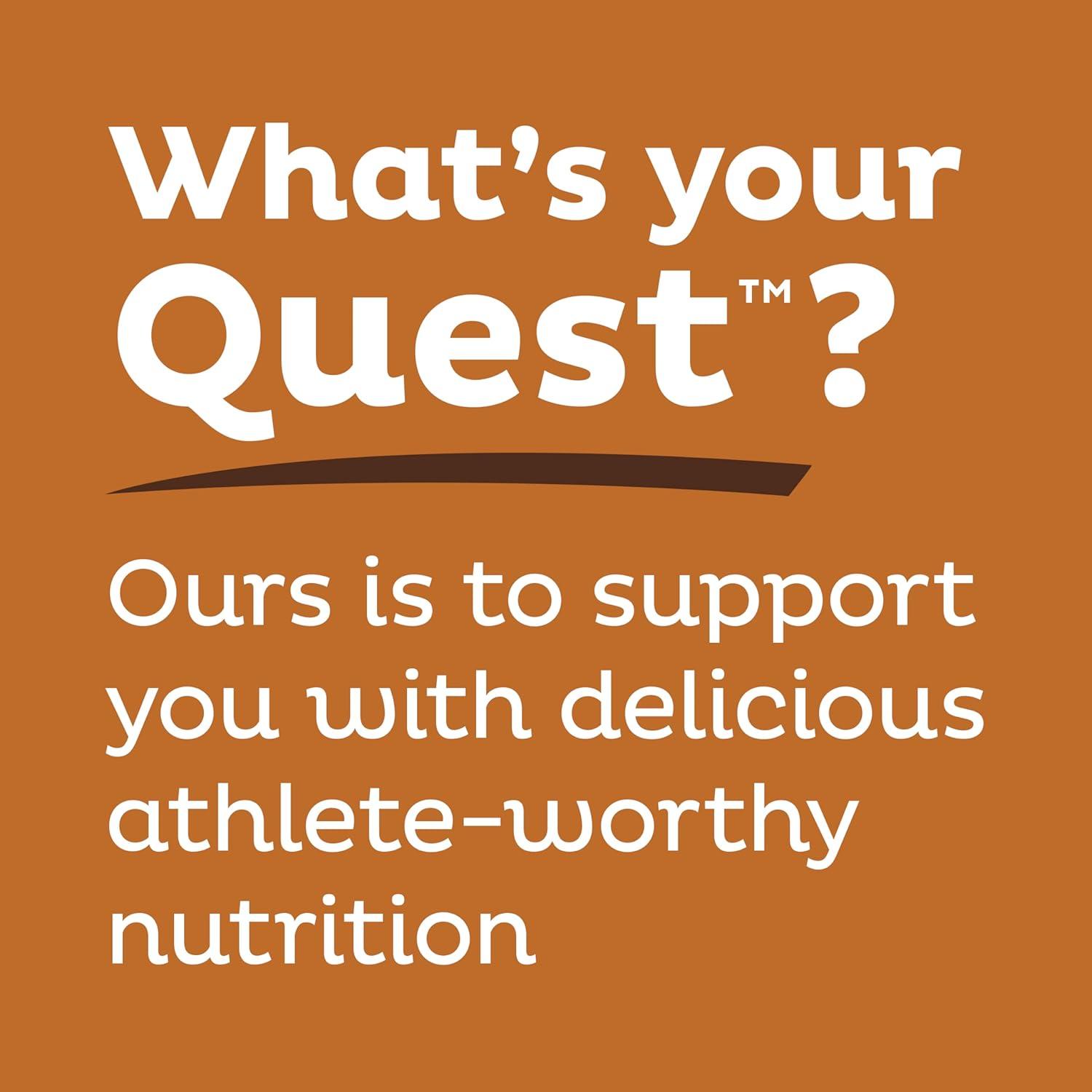imageQuest Nutrition SMores Protein Bars 21g Protein 1g Sugar 4g Net Carb Gluten Free Keto Friendly 12 CountChocolate Peanut Butter