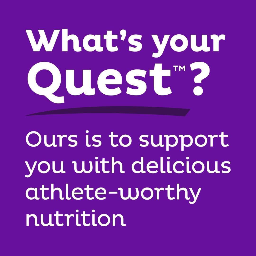 imageQuest Nutrition SMores Protein Bars 21g Protein 1g Sugar 4g Net Carb Gluten Free Keto Friendly 12 CountDouble Chocolate Chunk