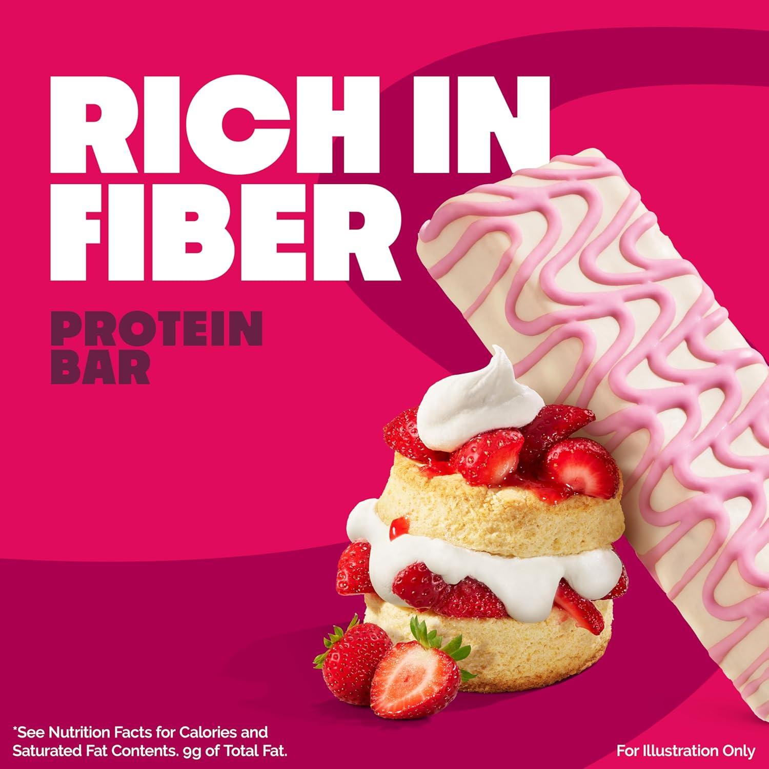 imageQuest Nutrition SMores Protein Bars 21g Protein 1g Sugar 4g Net Carb Gluten Free Keto Friendly 12 CountStrawberry Shortcake