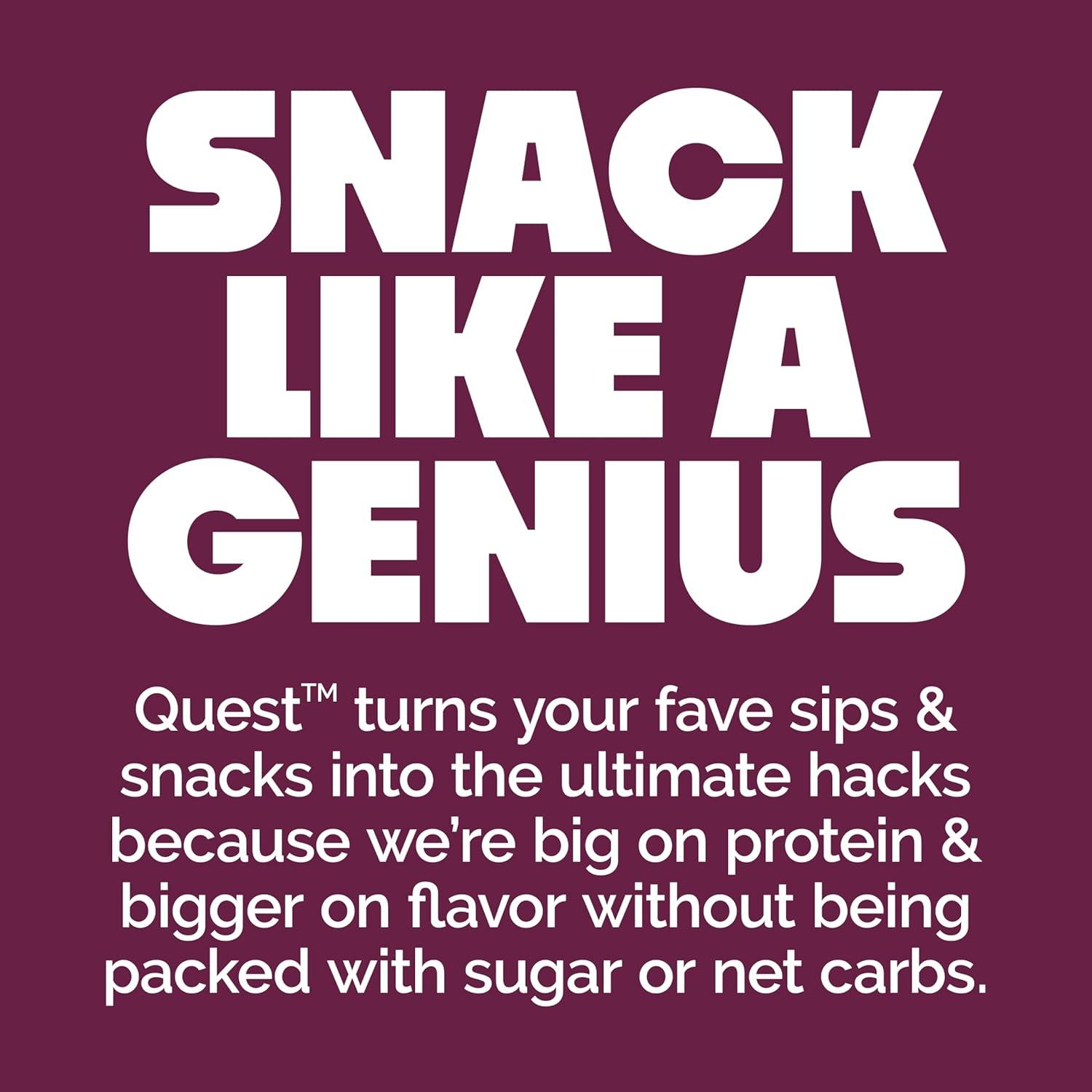 imageQuest Nutrition SMores Protein Bars 21g Protein 1g Sugar 4g Net Carb Gluten Free Keto Friendly 12 CountStrawberry Shortcake