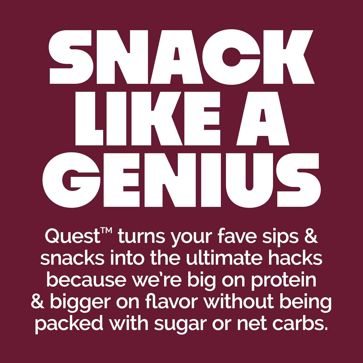 imageQuest Nutrition SMores Protein Bars 21g Protein 1g Sugar 4g Net Carb Gluten Free Keto Friendly 12 CountWhite Chocolate Raspberry