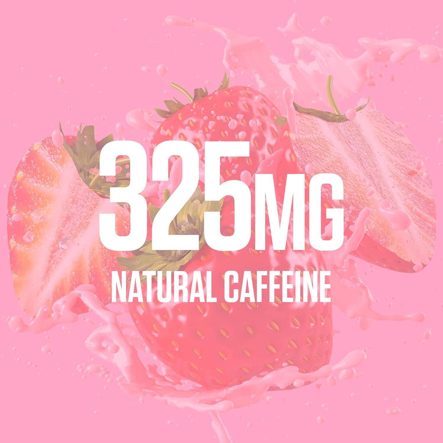 imageRyse Loaded Pre Workout Powder Freedom Rocks Daily PreWorkout for Men amp Women with 325mg Caffeine Beta Alanine and Citrulline for Pump Focus and Energy 30 ServingsPink Splash