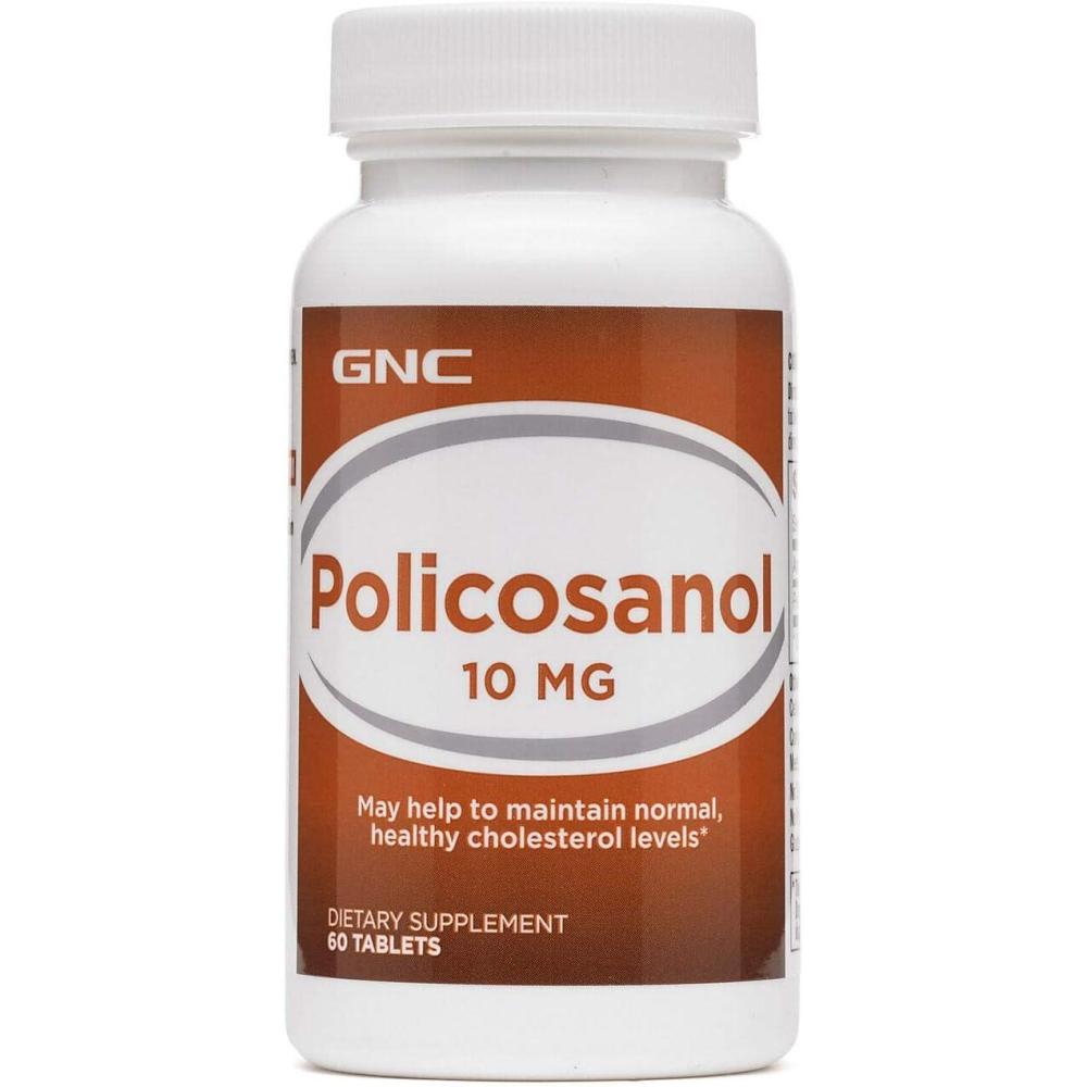 imageGNC Policosanol 10 mg 60 Tablets 60 Servings