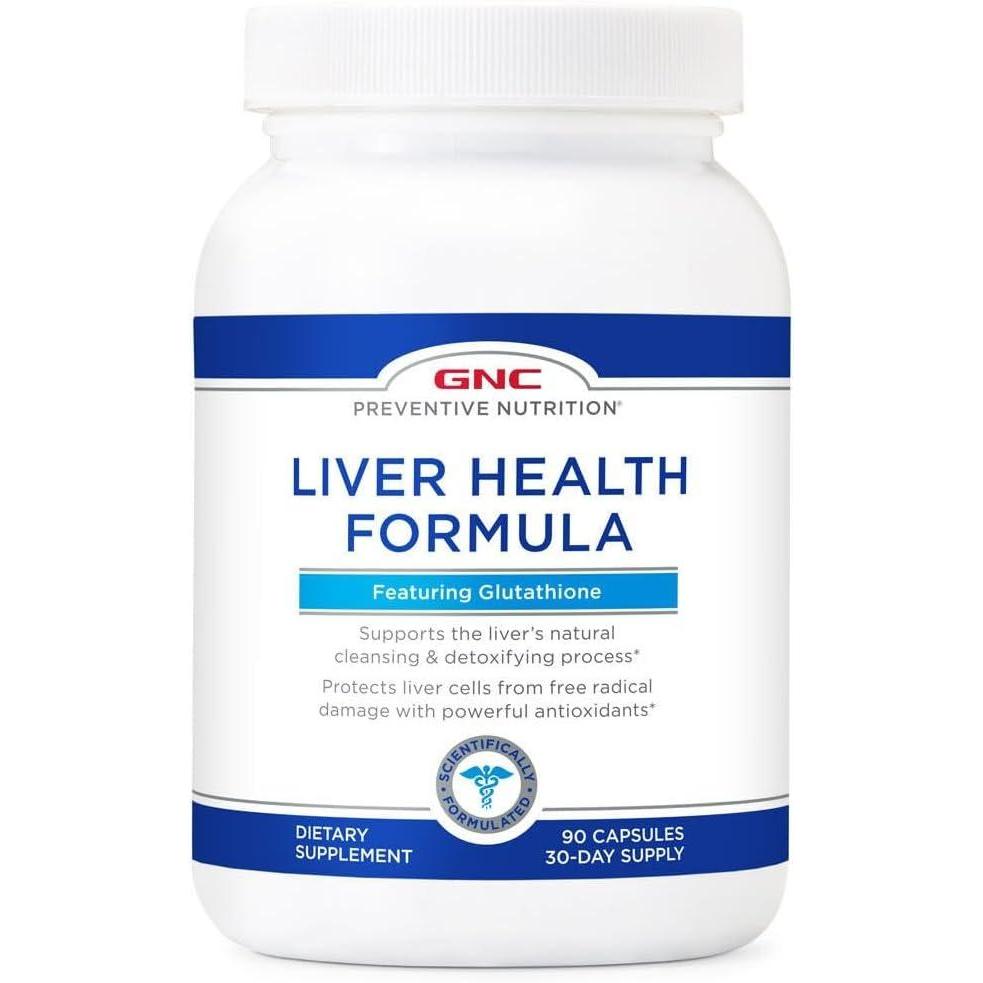imageGNC Preventive Nutrition Liver Health Formula  90 Capsules