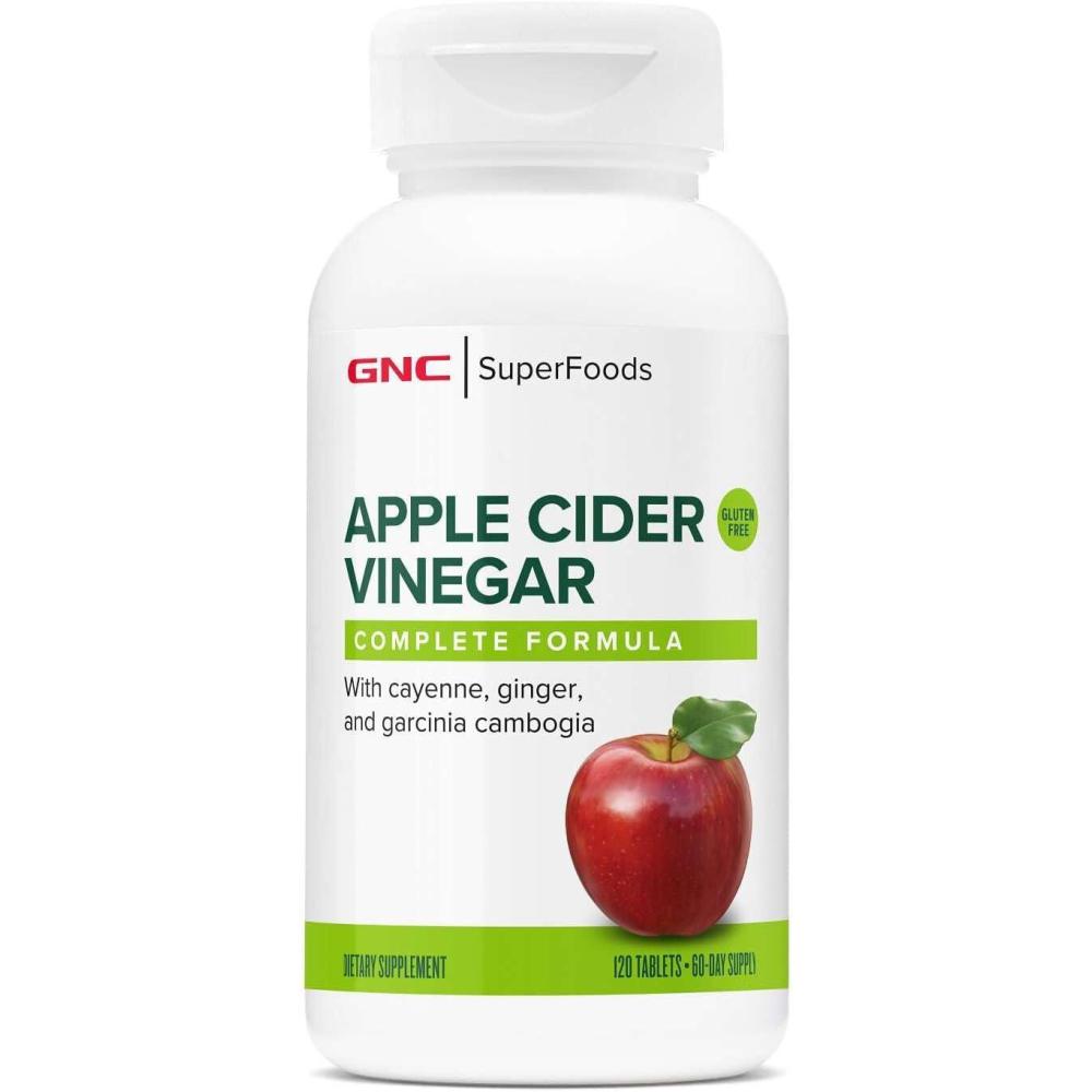 imageGNC SuperFoods Apple Cider Vinegar120 Count Pack of 1