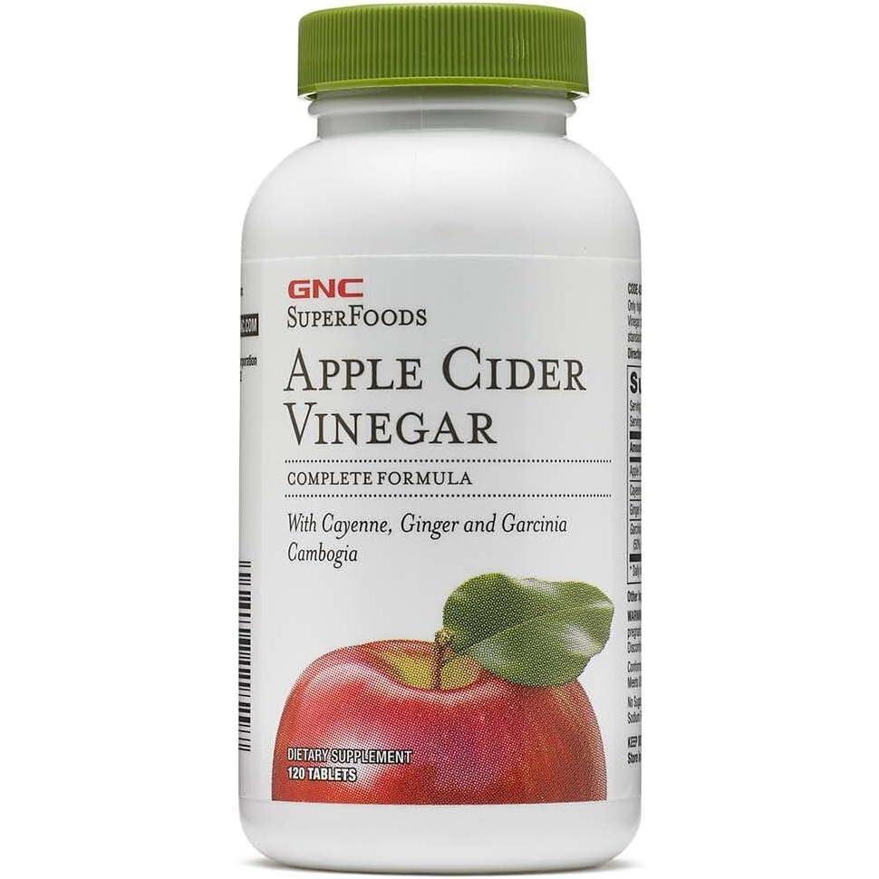 imageGNC SuperFoods Apple Cider Vinegar120 Count Pack of 2