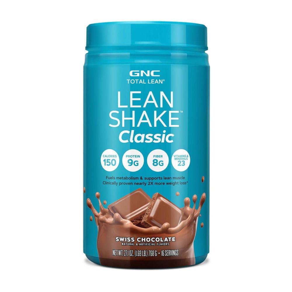 imageGNC Total Lean Lean Shake Classic Swiss Chocolate 16 Servings