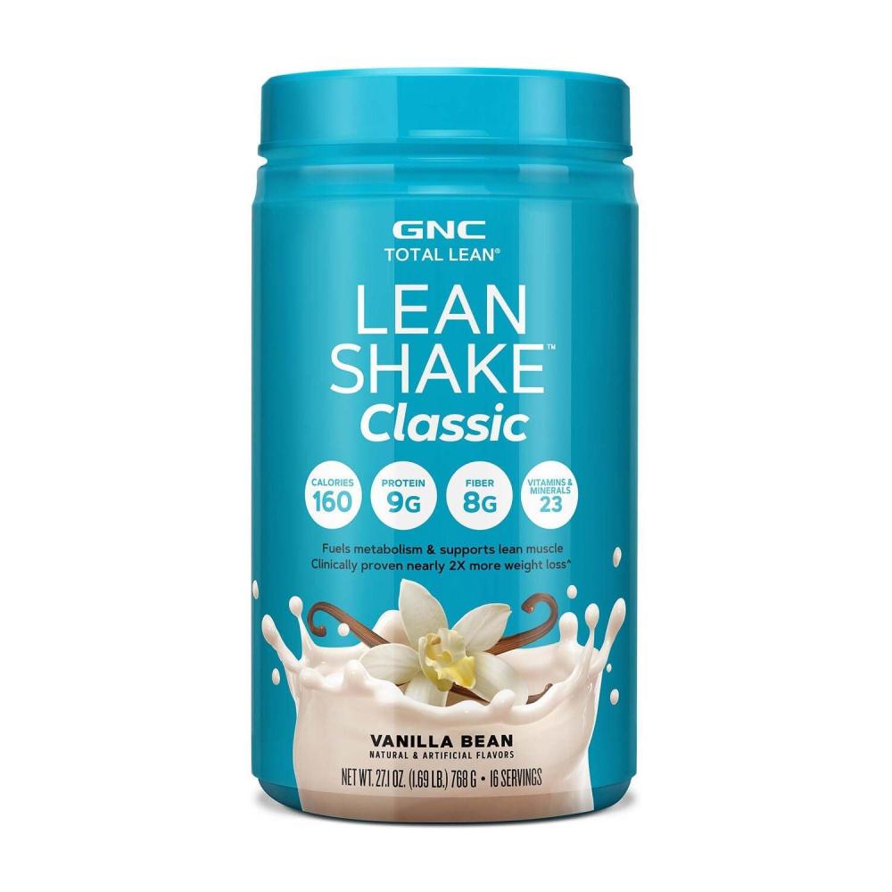 imageGNC Total Lean Lean Shake Classic Vanilla Bean 16 Servings