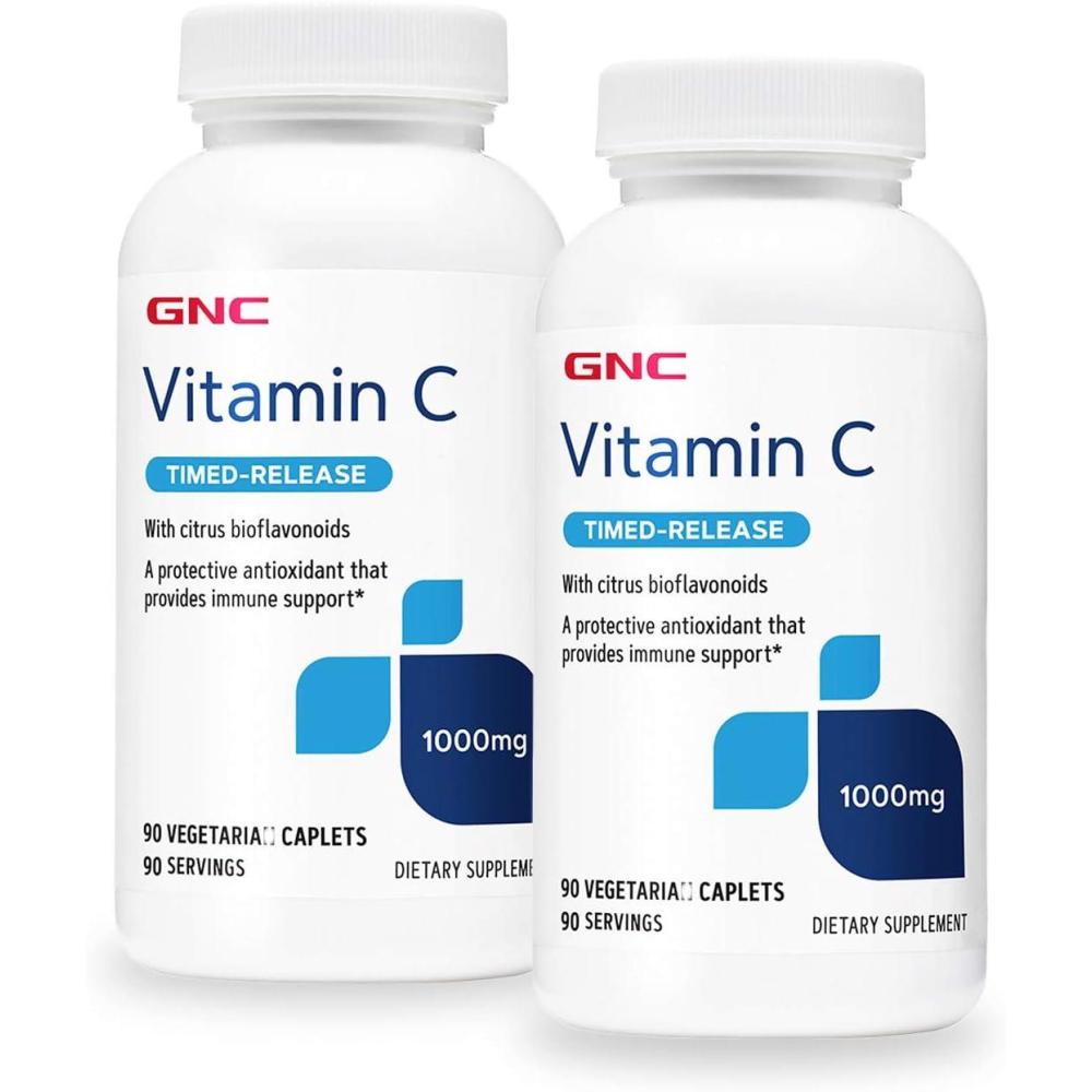 imageGNC Vitamin C TimeReleased 1000mg Twin Pack