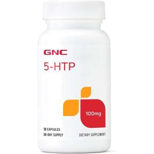 GNC 5-HTP 100mg, Gluten Free, 30 Count
