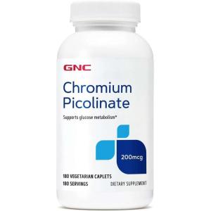 GNC Chromium Picolinate 200mcg | 180 Count