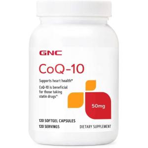 GNC CoQ10 200mg Supplement, Supports Heart Health(120 Count (Pack of 1))
