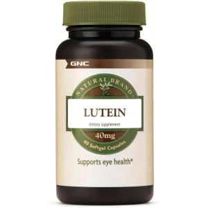 GNC Lutein 40mg, Supports Eye Health, 60 Softgels(60 Count (Pack of 1))