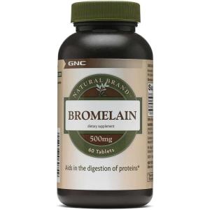 GNC Natural Brand Bromelain 500mg,60 servings