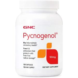 GNC Pycnogenol 100mg Supplement, Supports Circulatory Health, 30 Servings(120 Count (Pack of 1))