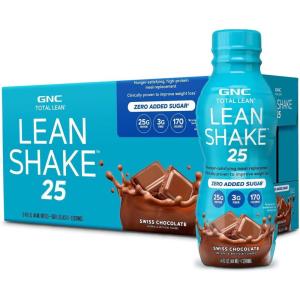 GNC Total Lean Lean Shake 25 – Chocolate Peanut Butter (16 Servings)(Swiss Chocolate)