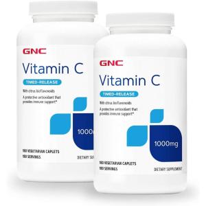 GNC Vitamin C Timed-Release 1000 mg – Twin Pack