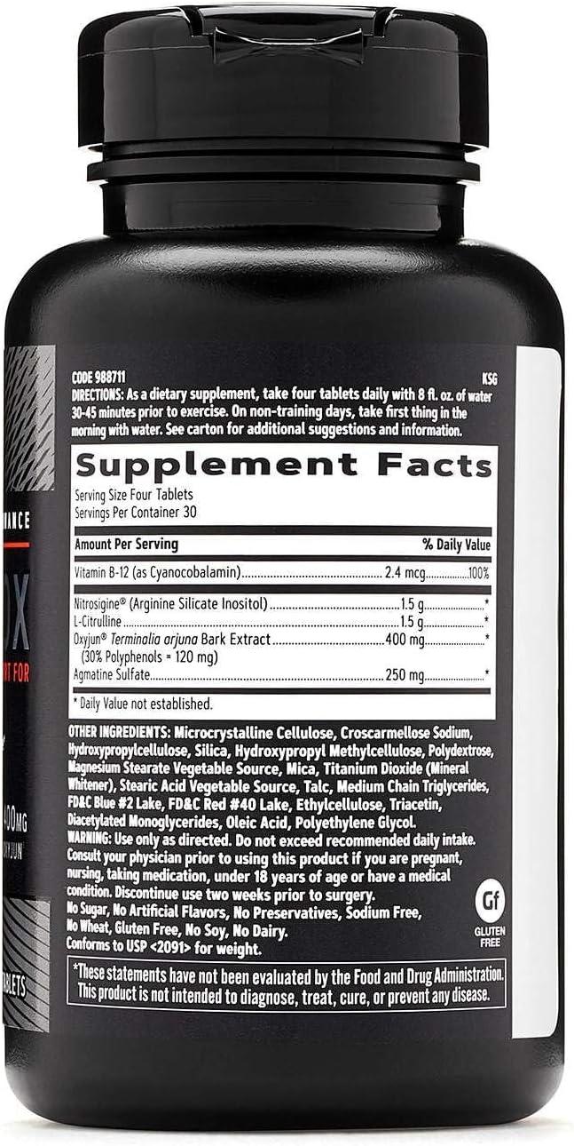 imageGNC AMP Ultra Nox Supports Endurance amp Performance StimFree 120 Count