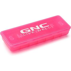 GNC 7 Day Pill Organizer 1 Item Colors may vary