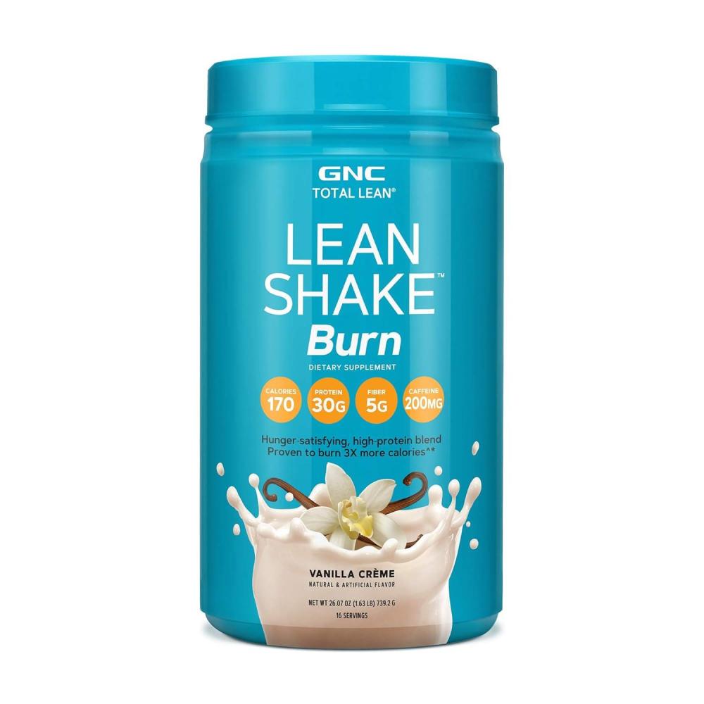 imageGNC Total Lean Lean Shake Burn  Vanilla Crme 16 Servings