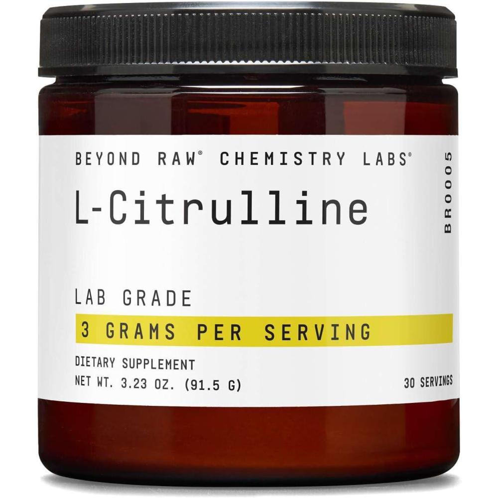 imageBEYOND RAW Chemistry Labs LCitrulline Powder Supports Peak Performance 30 Servings