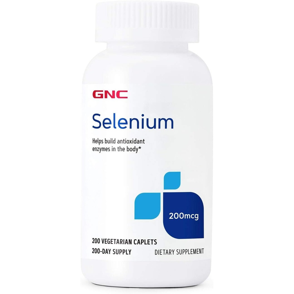 imageGNC Selenium 100mcg  Vegetarian  100 Tablets200 Count Pack of 1