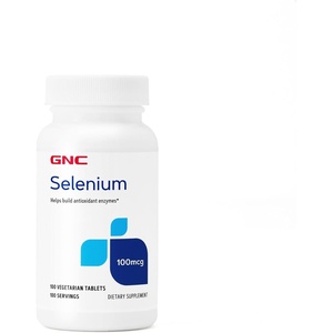 GNC Selenium 100mcg | Vegetarian – 100 Tablets(100 Count (Pack of 1))