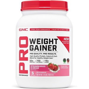 GNC Pro Performance Weight Gainer – Double Chocolate – 2.5 lb