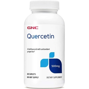 GNC Quercetin 500mg Supplement, 60 Servings